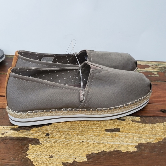 Skechers Espadrilles Slip On Memory Foam Sz 9.5 - Picture 5 of 16